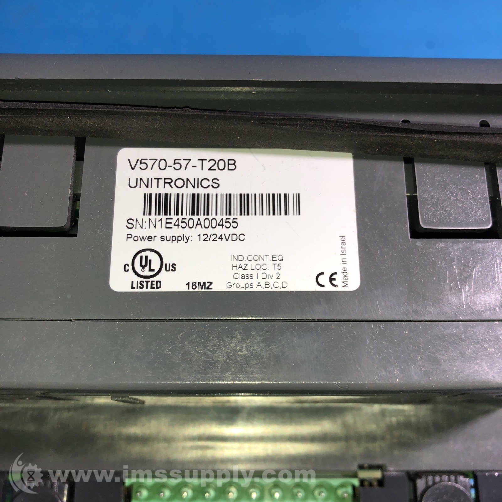 Unitronics V200-18-E4XB Snap-In I/O Module 1520