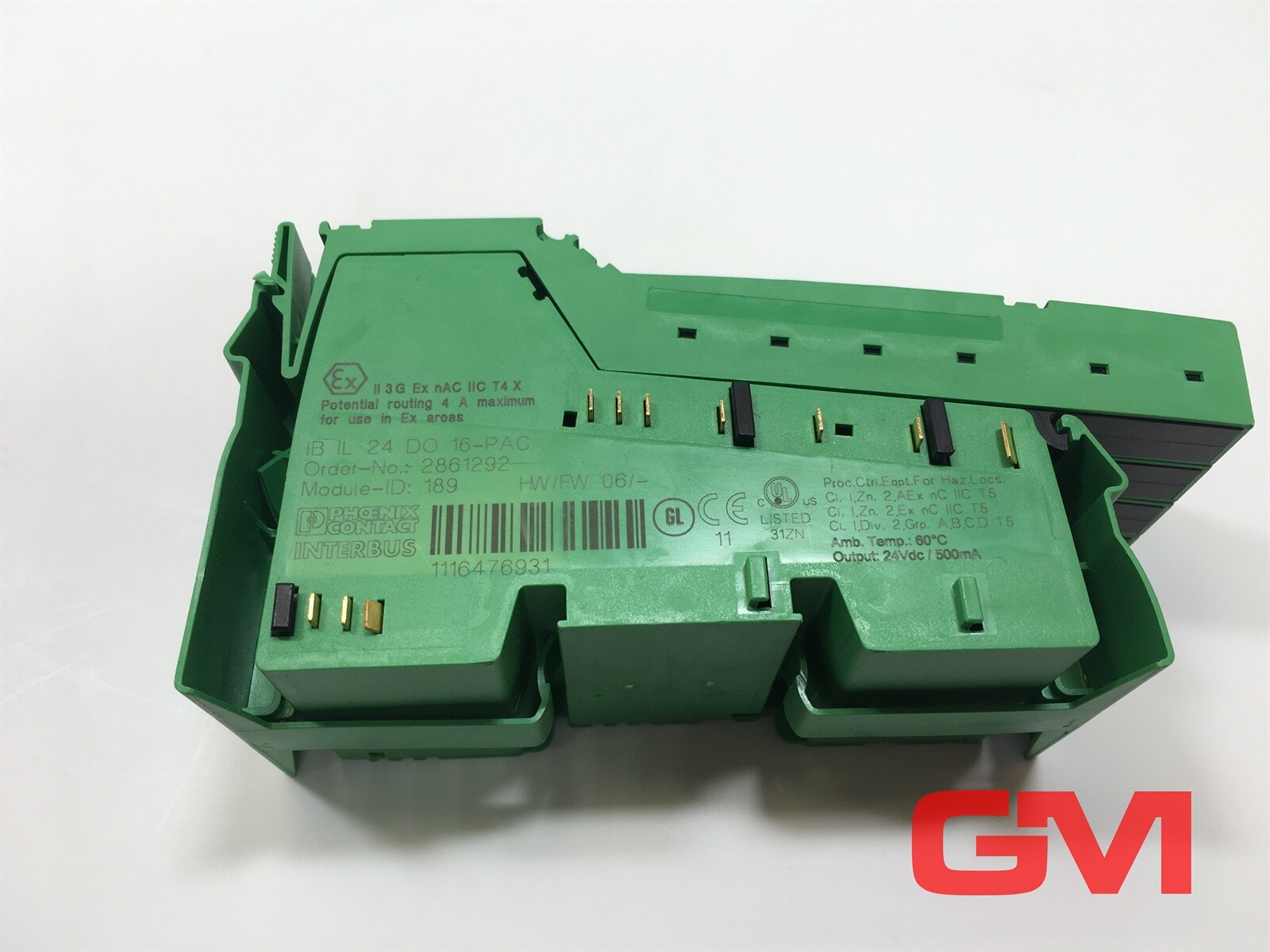 Phoenix Contact Digital Module 2861292 IB IL 24 DO 16-PAC Digital Mod. Damaged