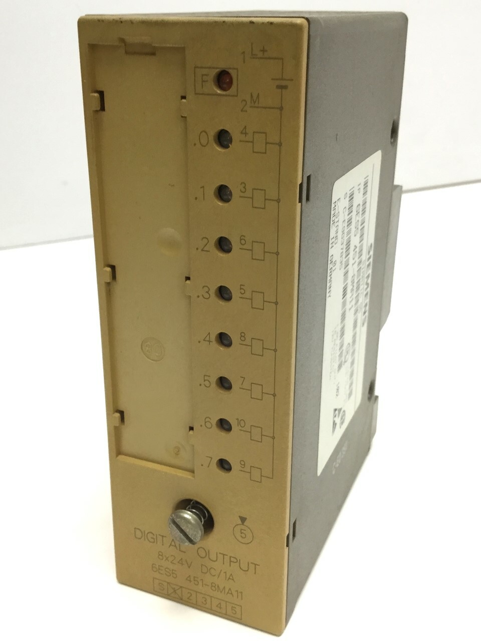 Siemens 6ES5 451-8MA11 Simatic S5 Digital Output Module Units, 8-Point, 24VDC