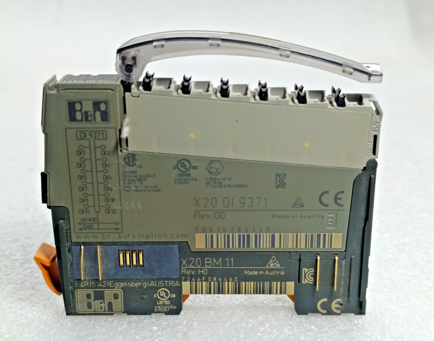 B&R X20-DI-9371 DIGITAL INPUT I/O MODULE – Used