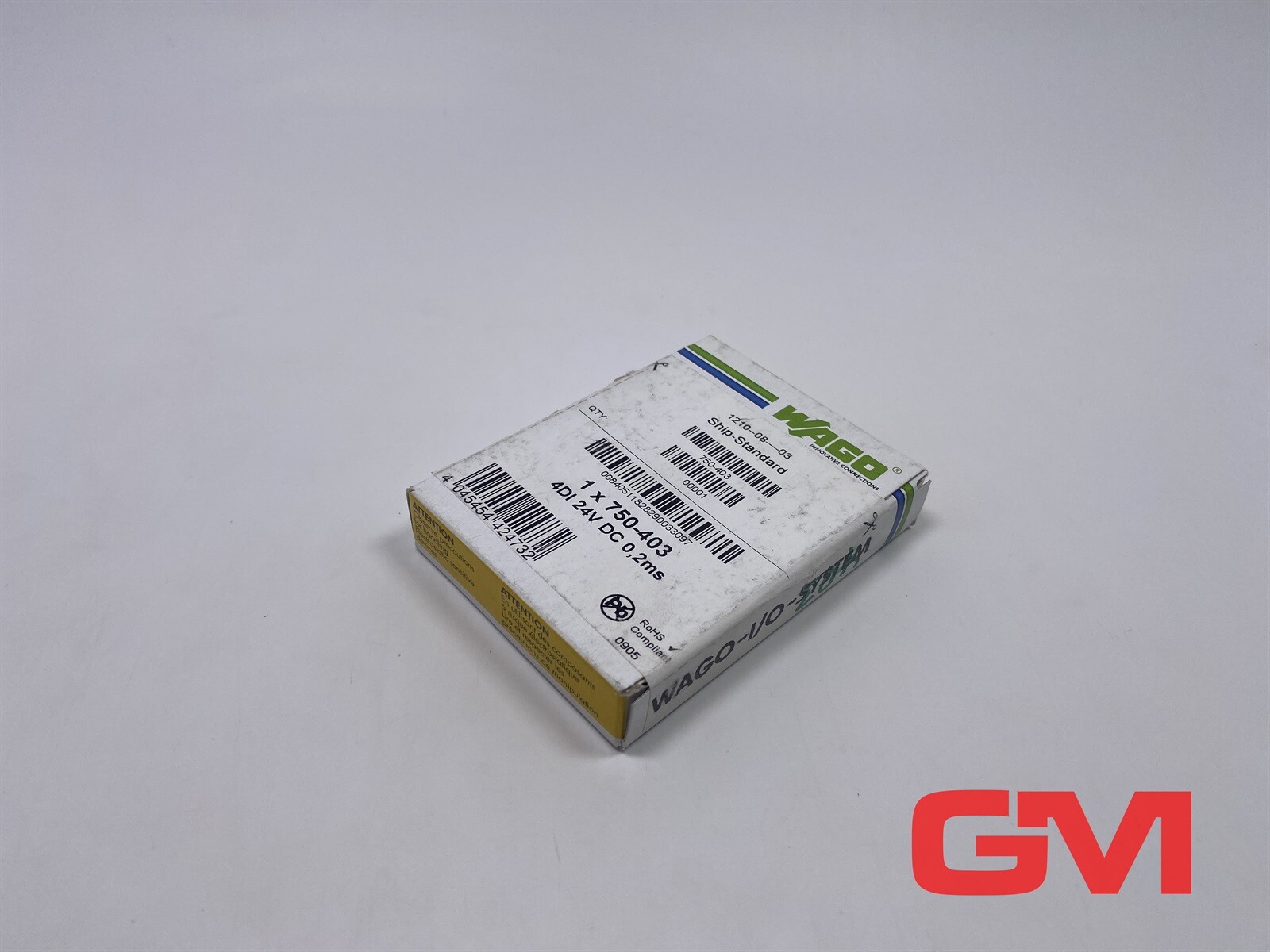 Wago 4-channel digital input module 750-403 digital input DC 24 V 0.2 ms 750/753