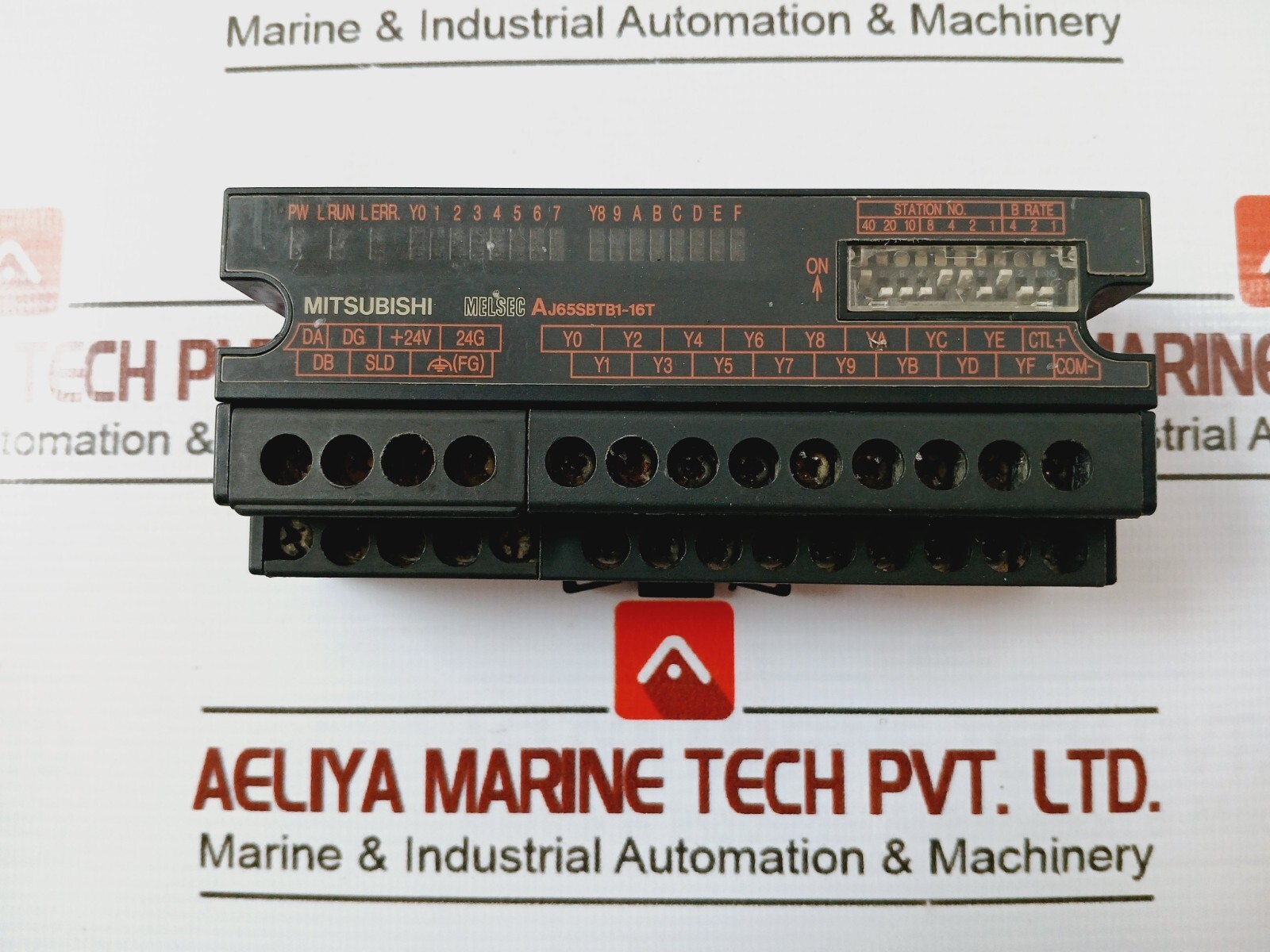 MITSUBISHI ELECTRIC AJ65SBTB1-16T Melsec PLC CC-Link 16 Output Unit, 24VDC 50MA