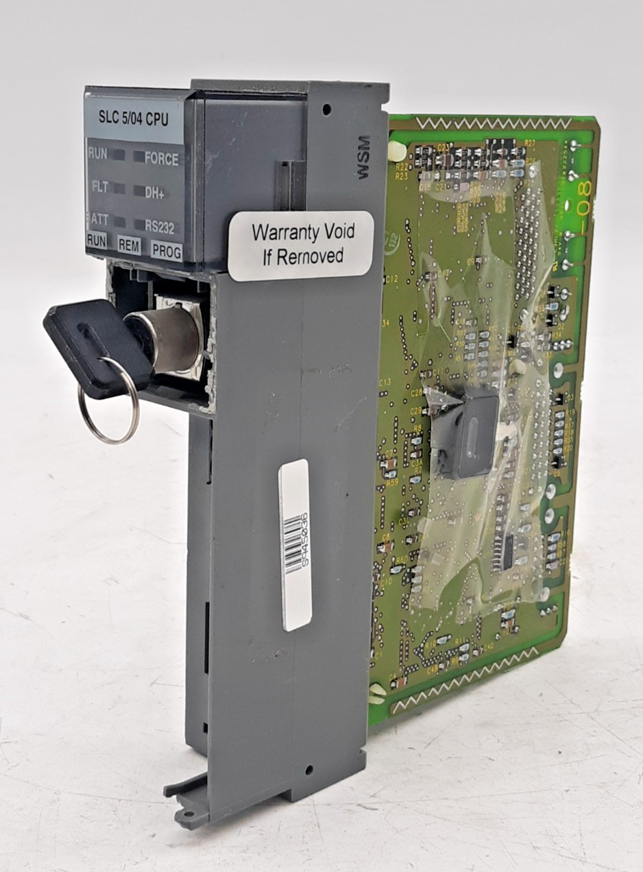 Allen-Bradley 1747-L542 Ser B Processor Unit – BROKEN COVER/CHIPPED PLASTIC