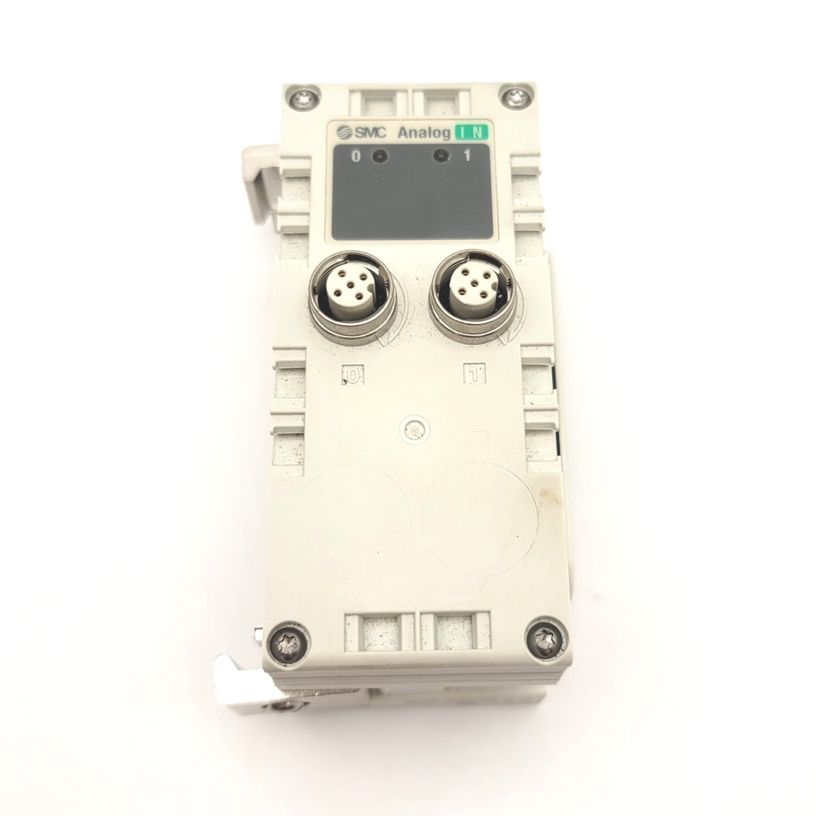 SMC EX600-AXA 2-Channel Analog Input Module 24VDC 2A, -10 To 10V, -20 To 20mA
