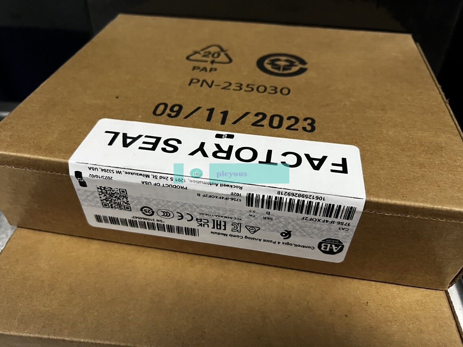 A~B 1769-IF4FXOF2F PLC Input/output Module Series-B Factory Seal Box