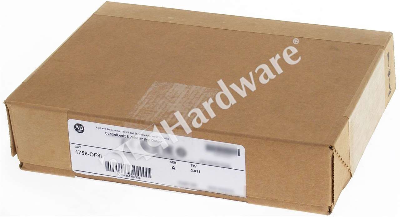 Open Pre-owned Allen Bradley 1756-OF8I /A ControlLogix 8P Current/Voltage Output