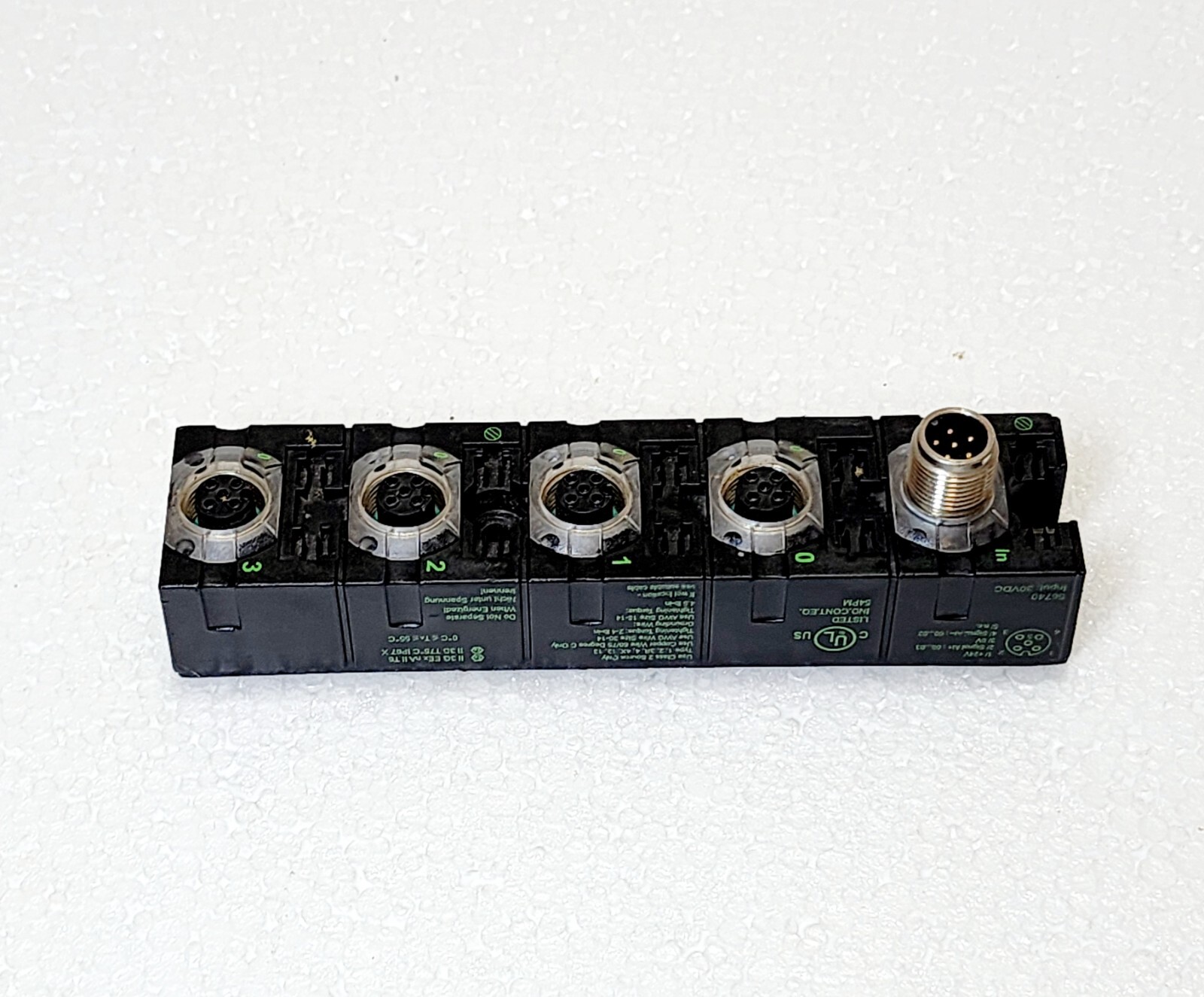 MURR CUBE67 I/O COMPACT MODULE AI4C 4X M12 RTD 4 ANALOG INPUTS 56740 #2
