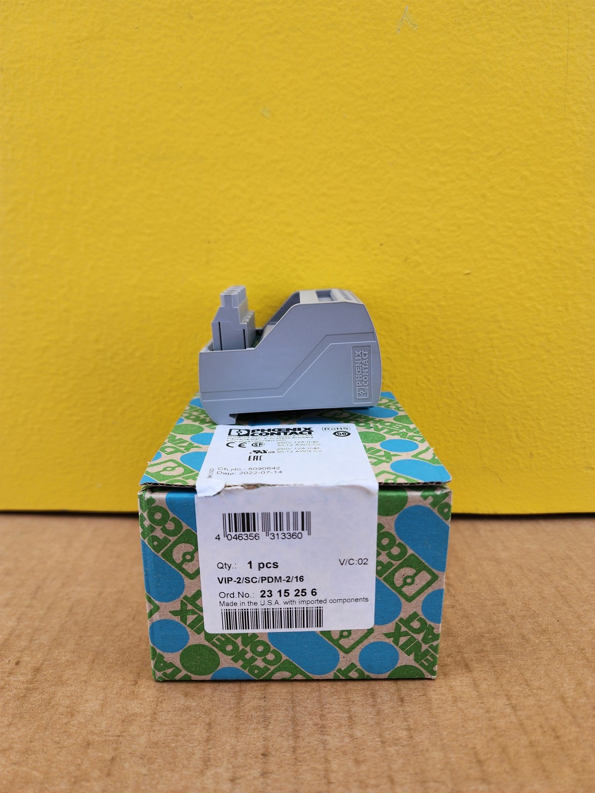 NEW Phoenix Contact VIP-2/SC/PDM-2/16 VARIOFACE Module, 2315256