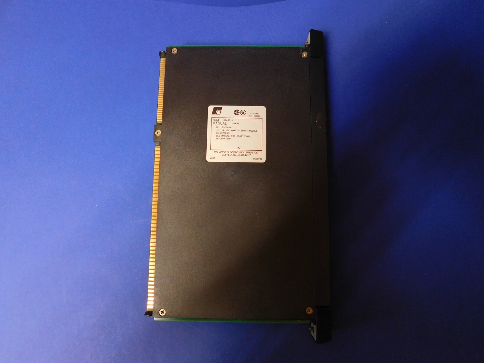 Reliance Electric AutoMax 61C542A Analog Input Voltage
