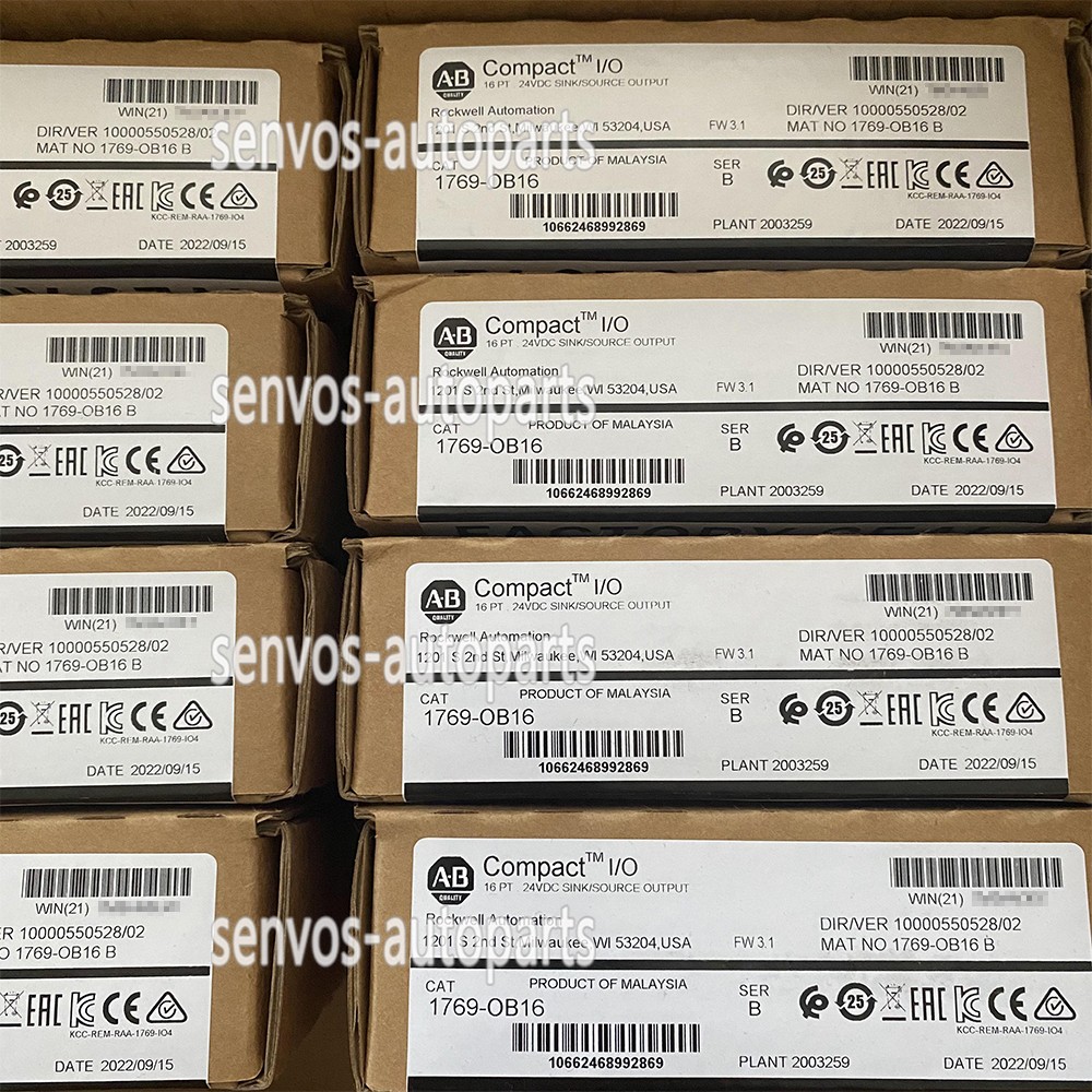 AB 1769-OB16 Compact I/O 16 Pt 24VDC Ser B SOURCING OUTPUT Module 1769OB16 NEW