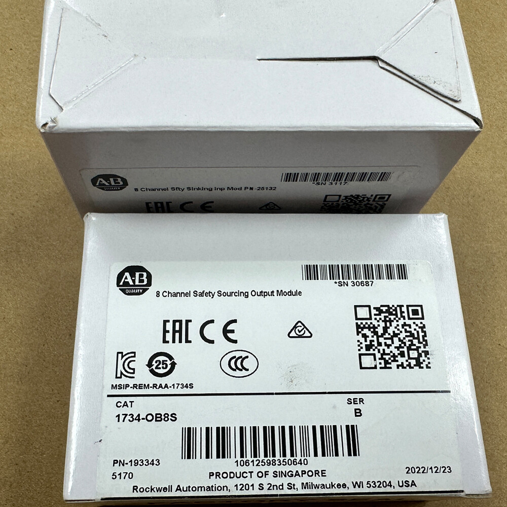 NEW Allen-Bradley 1734-OB8 1734-OB8S 1734-IB8 1734-IB8S Free Shipping US Stock