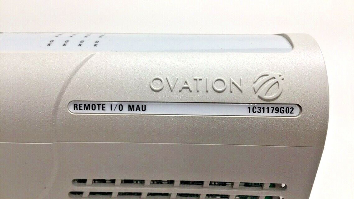 Westinghouse 1C31179G02 Used Ovation Module Remote I/O Mau