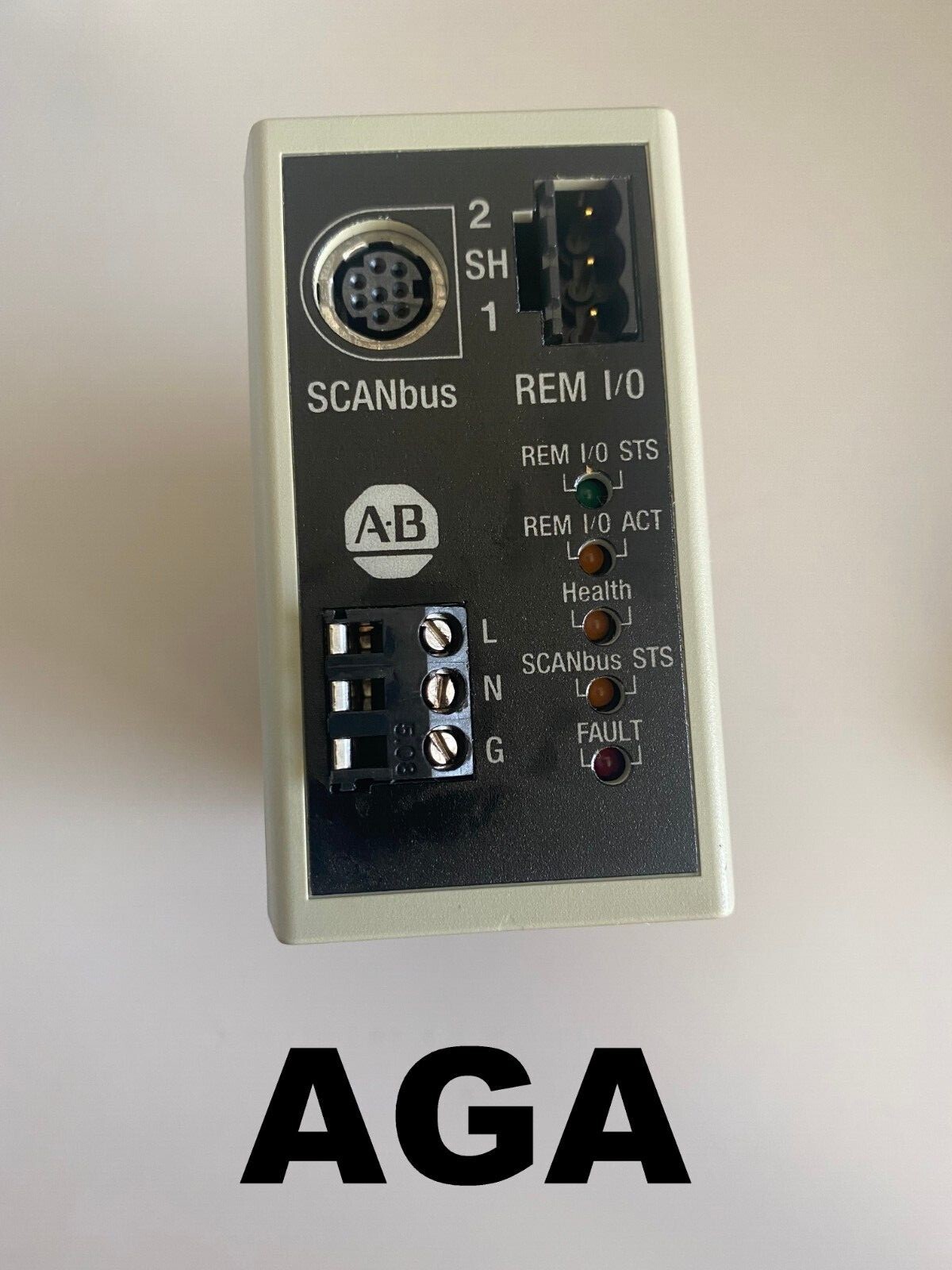 ALLEN BRADLEY 1203-GD1 SER A COMINICATION REMOTE I/O MODULE
