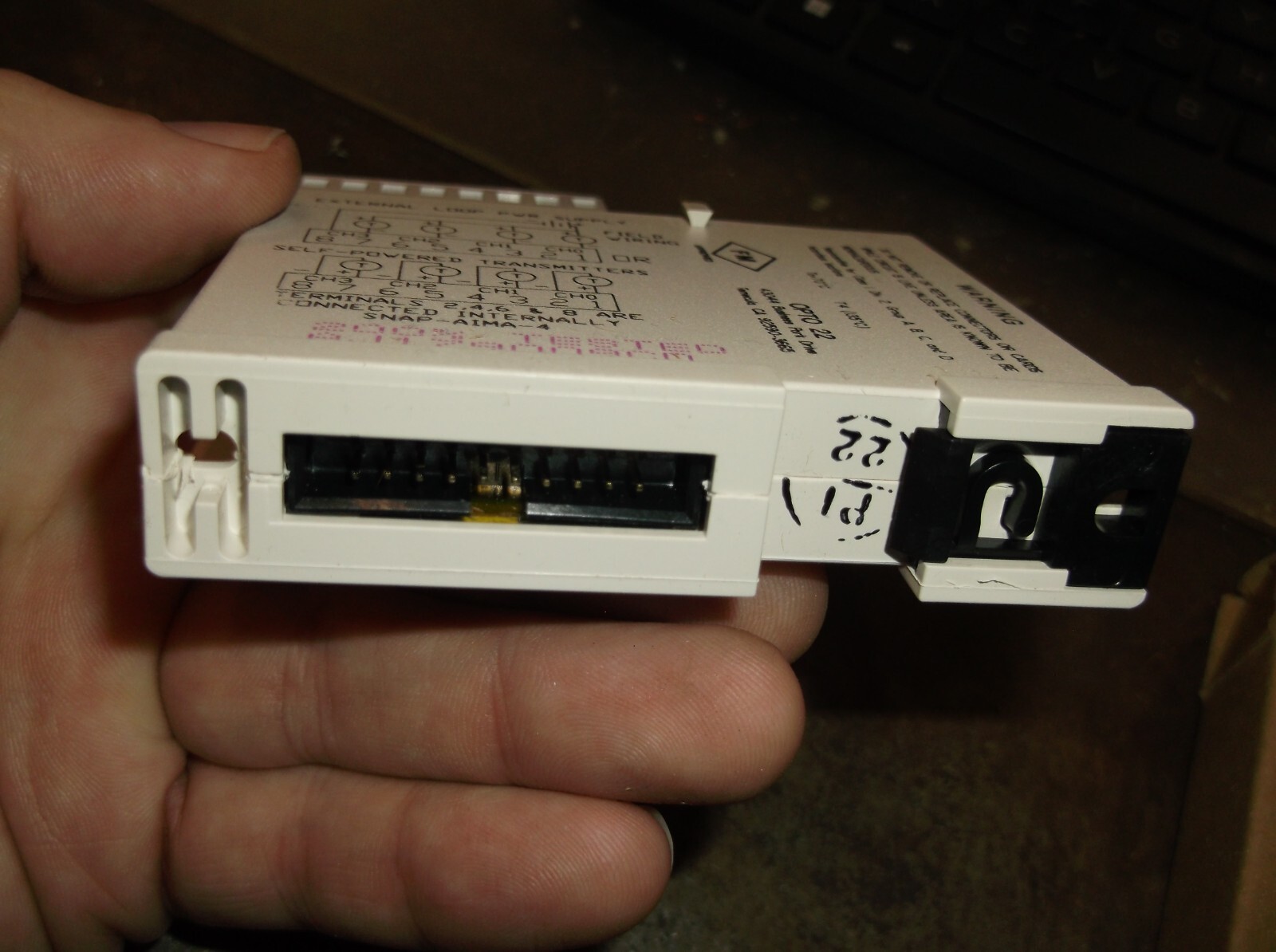 NIB OPTO 22 SNAP-AIMA-4 ANALOG MODULE 4-CHANNEL (WL53-1)