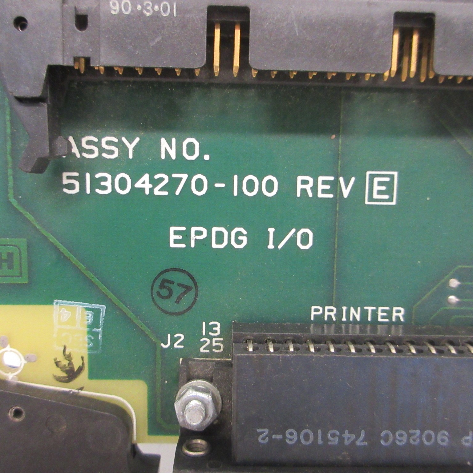 Honeywell 51304270-100 Rev E EPDG I/O Board PCB Control Board PLC Card PC Board