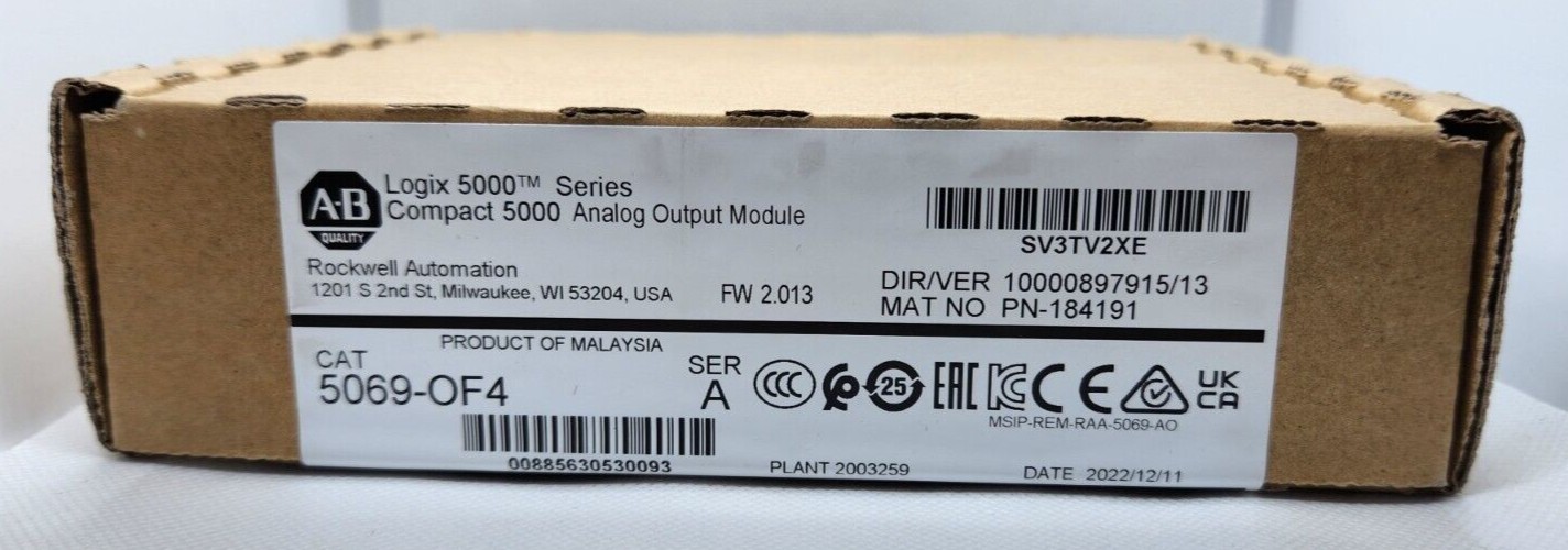 Allen Bradley 5069-OF4 Compact 5000 Analog Output Module