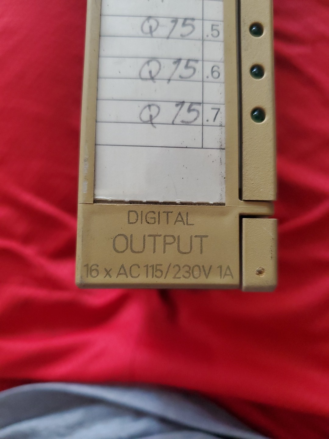 Siemens Digital Output 6ES5 456-7LA11 16 X AC 115/230V 1A