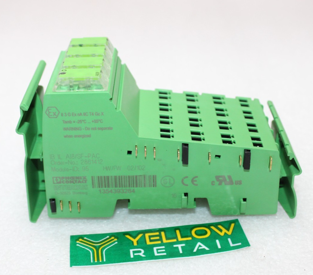 PHOENIX CONTACT IB-IL-AI8/SF-PAC 2861412 ANALOG MODULE AXIOLINE