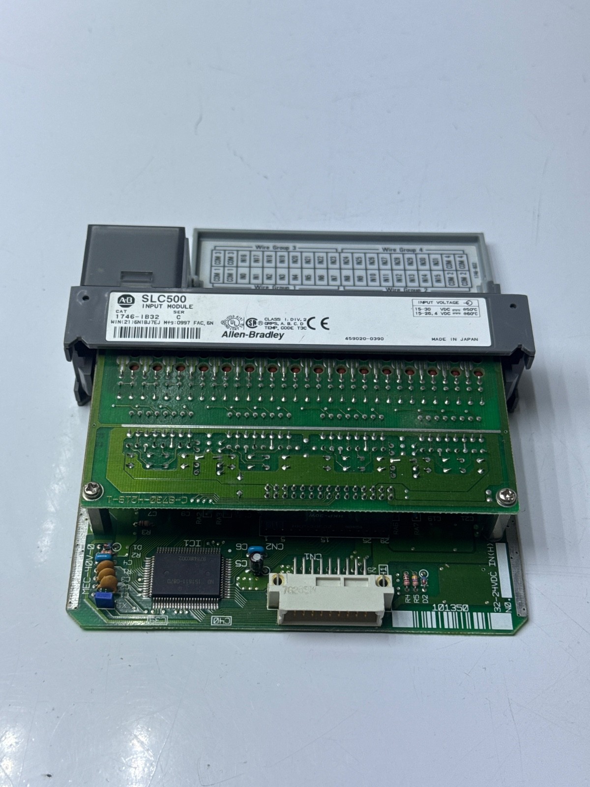 LOT OF 2 PCs Allen-Bradley SLC 500 1746-IB32 Ser C Input Module