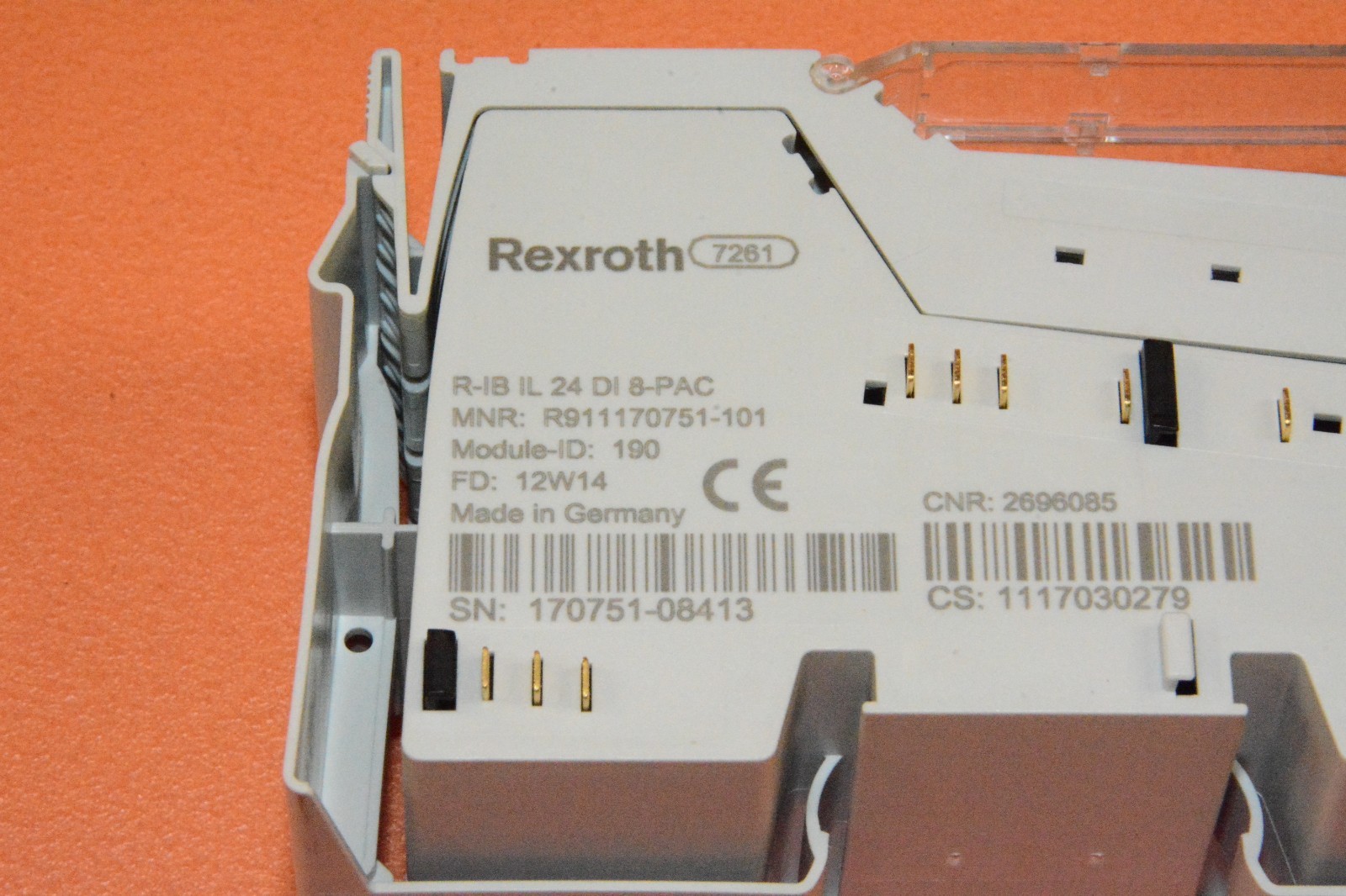 Rexroth R-IB IL 24 DI 8-PAC Terminal With 8 Digital Inputs Set 6pcs