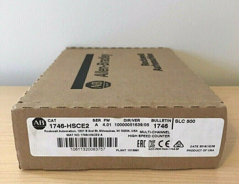 NEW Unopened AB 1746-HSCE2 Multi-Channel High Speed Counter Module