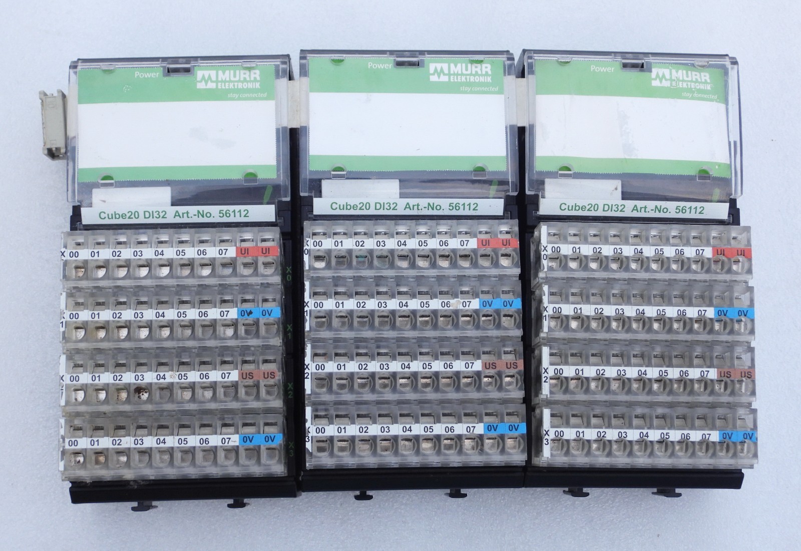 MURR ELEKTRONIK CUBE20 DI32 FIELDBUS DIGITAL EXPANSION INPUT MODULE ART NO.56112