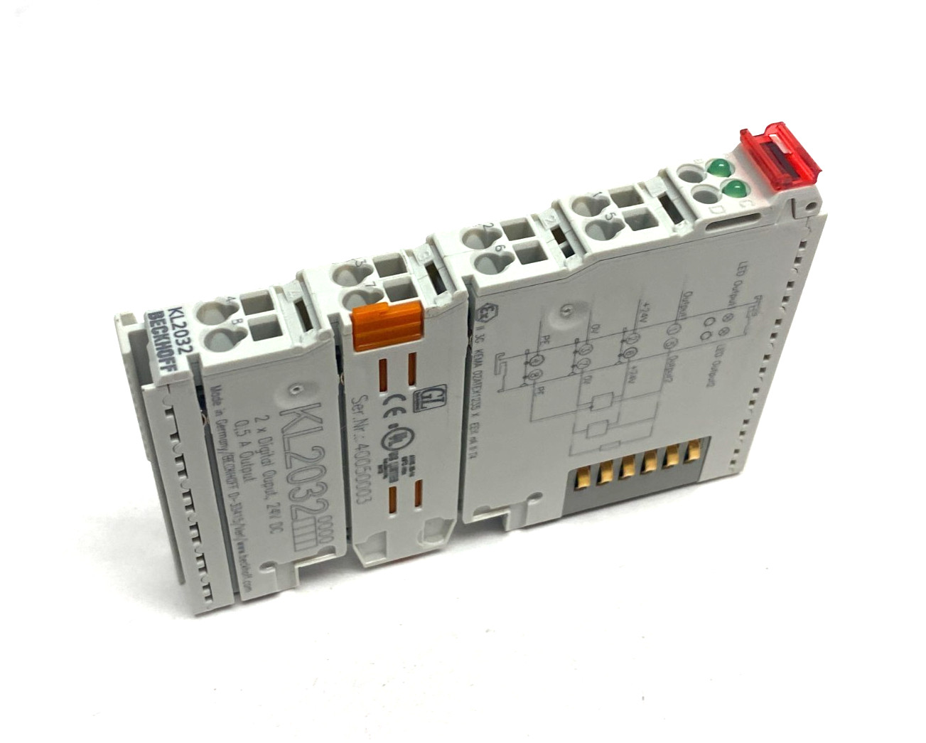 Beckhoff KL2032 Digital Output Terminal 2x 24VDC 0,5A Output