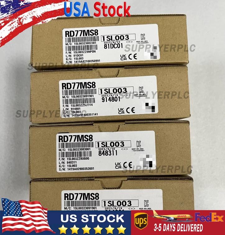 New In Box Mitsubishi RD77MS8 Simple Motion Unit Module