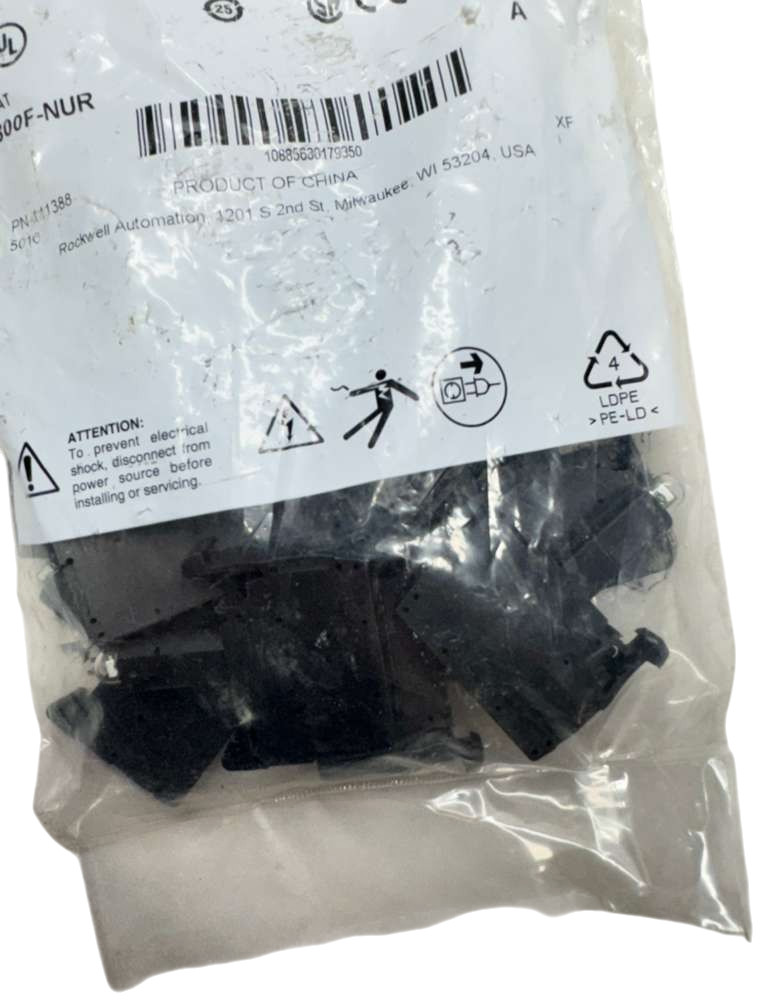 (Pack of 10) Allen-Bradley 800F-NUR Red LED Lamp Module, 12mA @ 24V, 12mA @120V