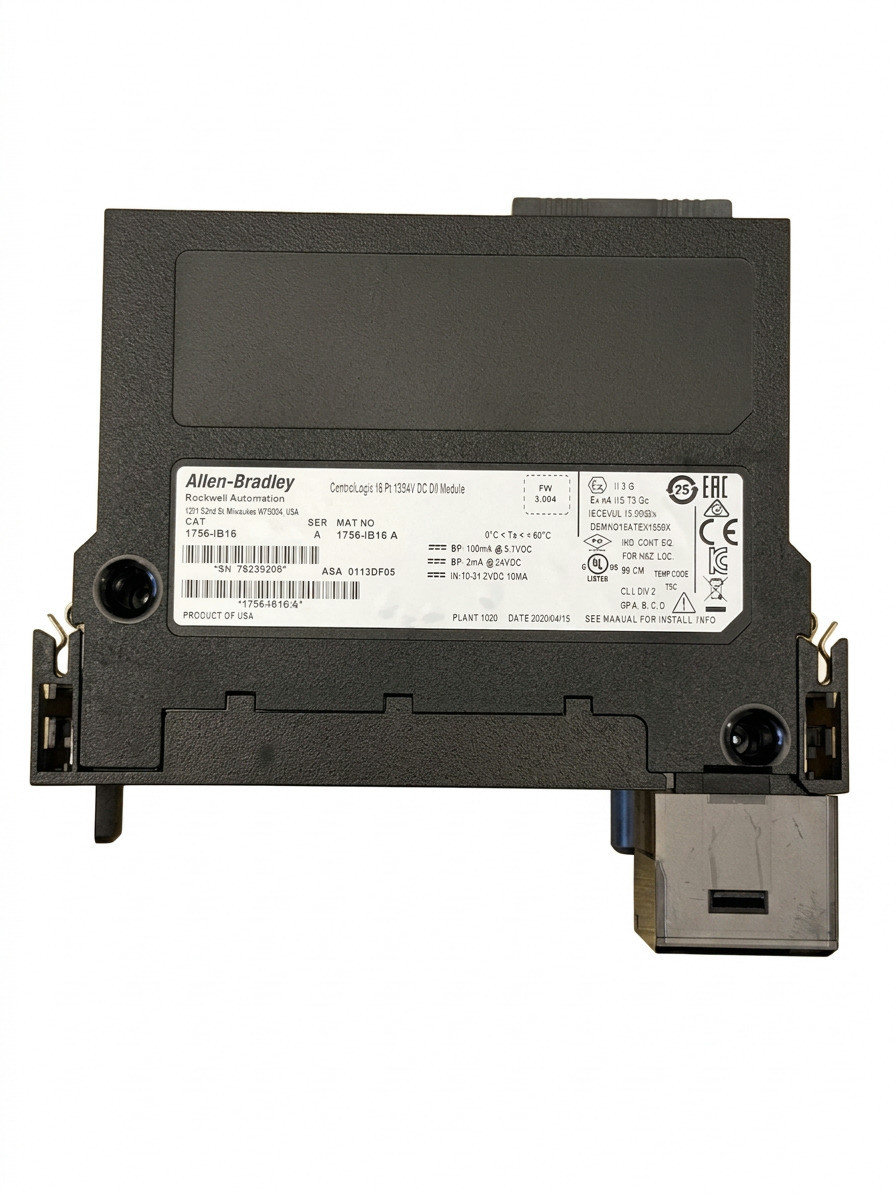 Allen Bradley 1756-IB16D Controllogix Dc Diagnostic Input Module Ser A 16pt