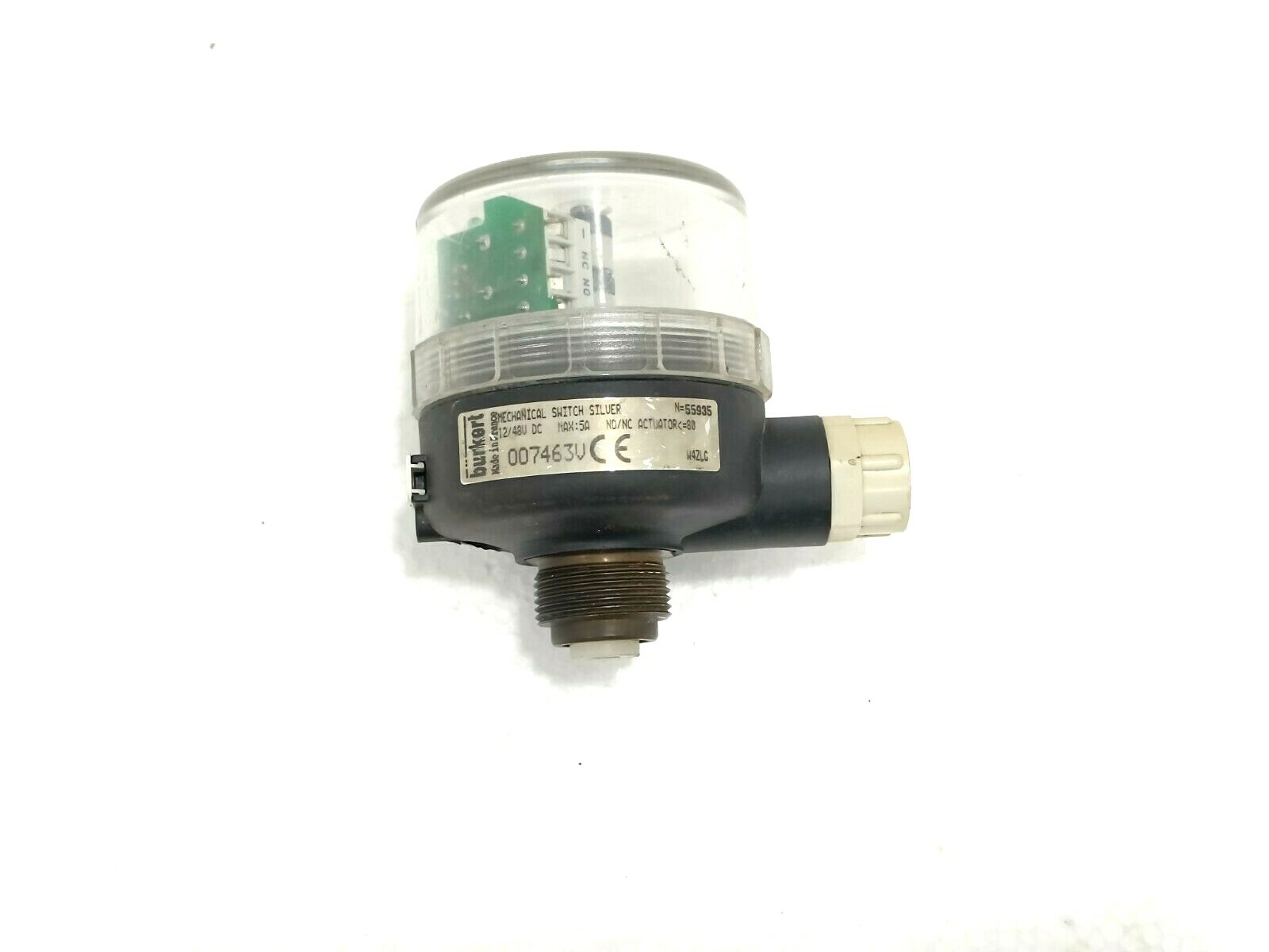 Bürkert Mechanical Switch Silver/Type: 007463V