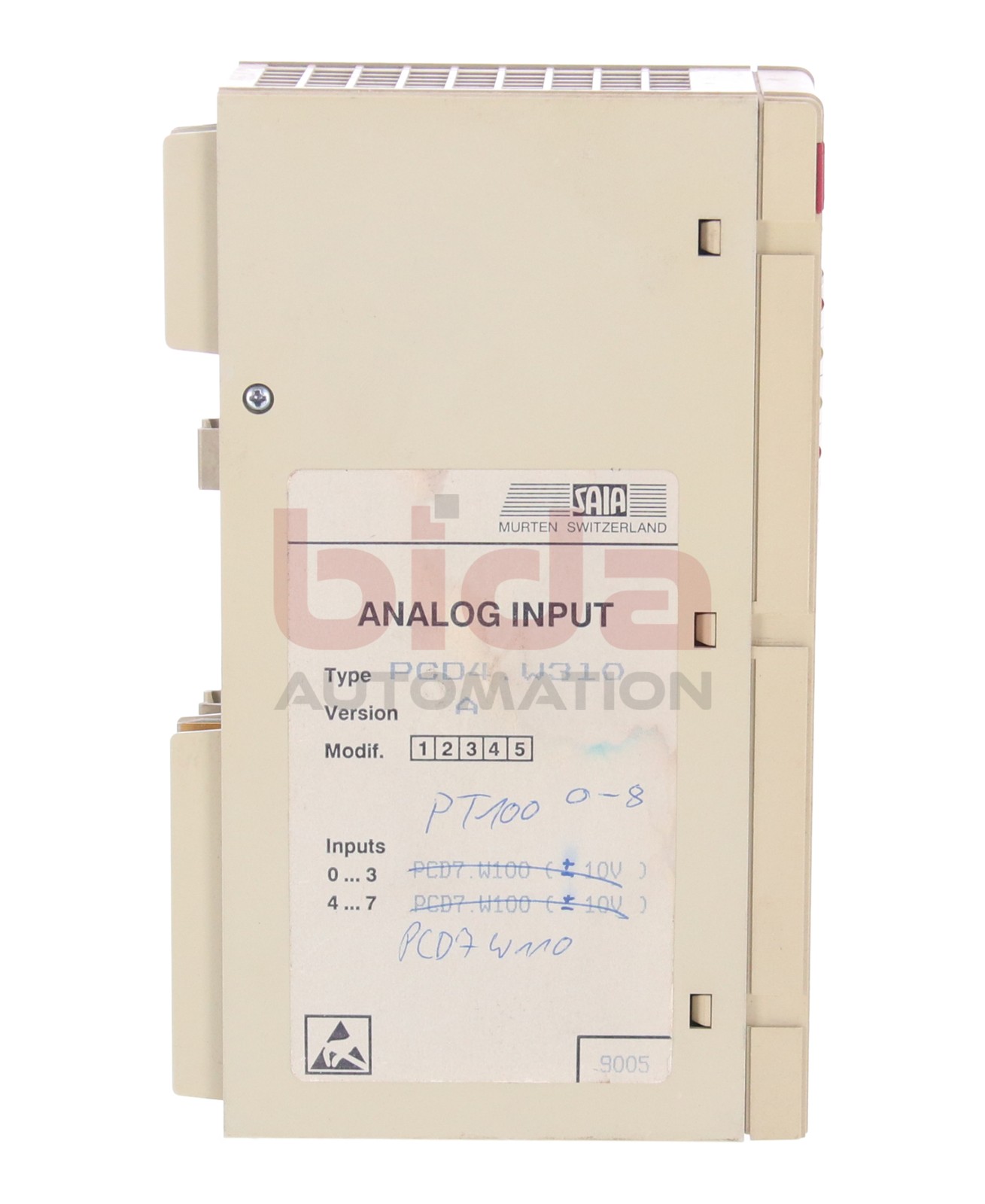 SAIA PCD4.W310 analog input module analog input