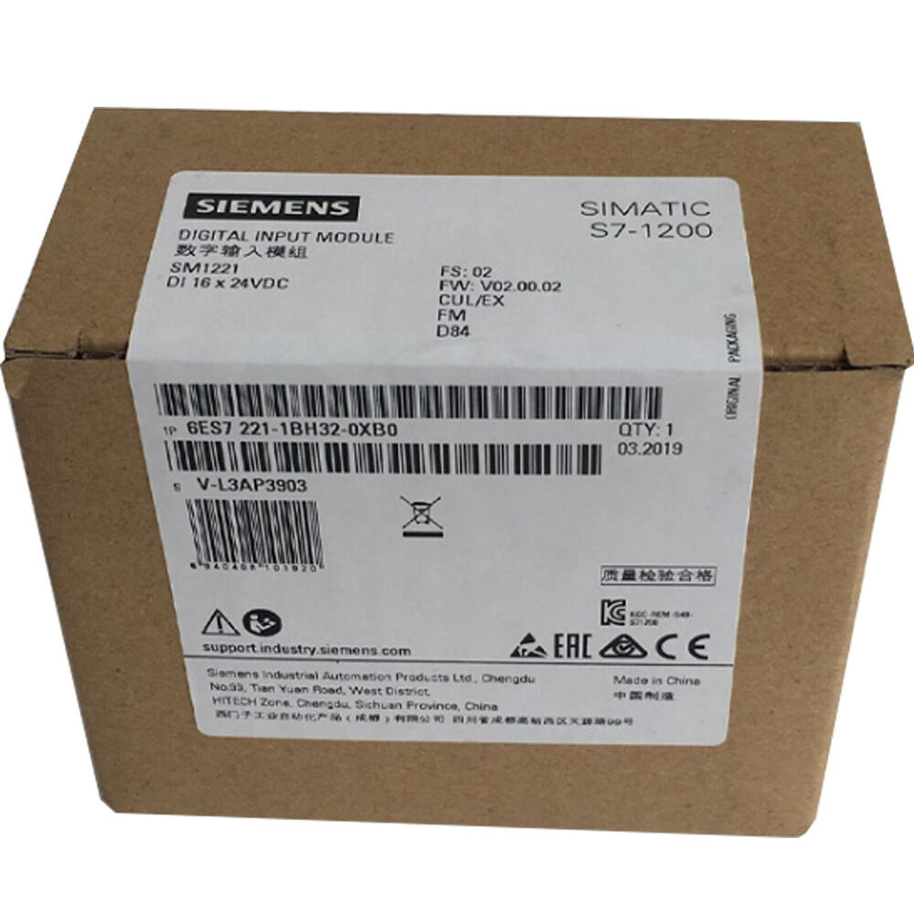 New In Box SIEMENS 6ES7 221-1BH32-0XB0 6ES7221-1BH32-0XB0 PLC Module