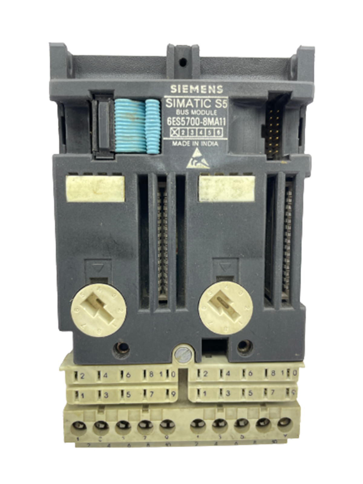 Siemens 6ES5700-8MA11 SIMATIC S5 PLC Bus Module Input Output Unit