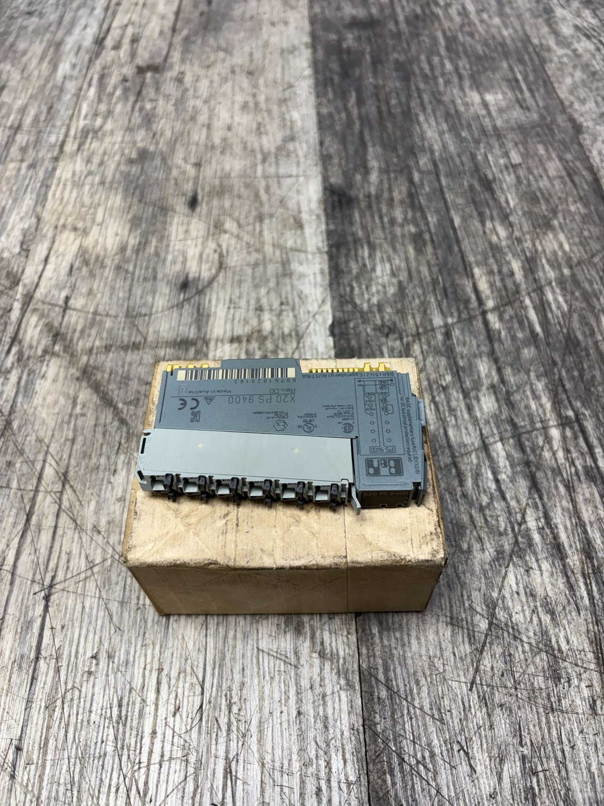 B&R X20 PS 9400 REV D0 POWER SUPPLY MODULE PLC SYSTEM POWER MODULE