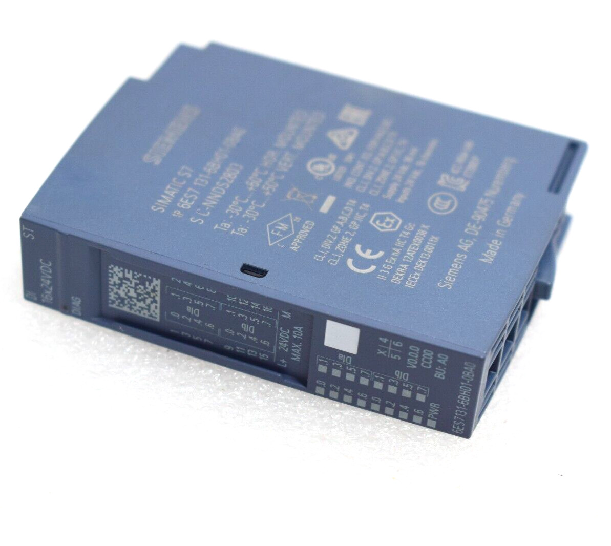 SIEMENS 6ES7 131-6BH01-0BA0 SIMATIC S7 DIGITAL INPUT MODULE 6ES7131-6BH01-0BA0