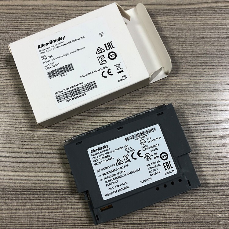 New AB 1734-OB8 POINT I/O 8 Point Digital Output Module 1734OB8 US Free Tax