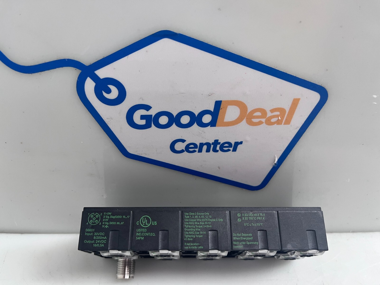MURR ELEKTRONIK DI16 E 8XM12 I/O Extension Module Cube 67 56601