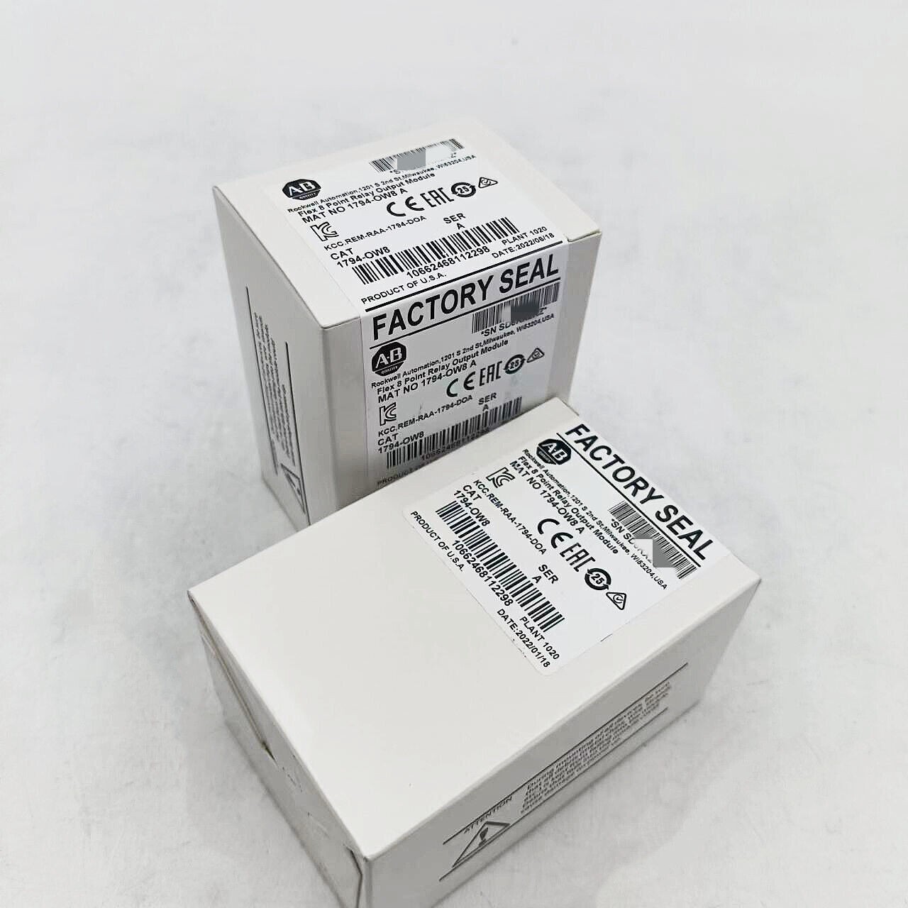 Allen Bradley 1794-OW8 /A Flex 8 Point Relay Output Module New Factory Seal