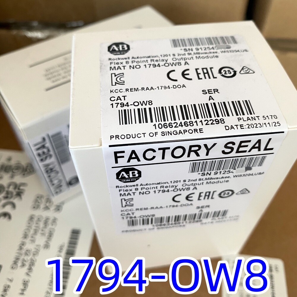 AB 1794-OW8 /A Allen-Bradley 1794OW8 Flex 8 Point Relay Output Module NEW 2022