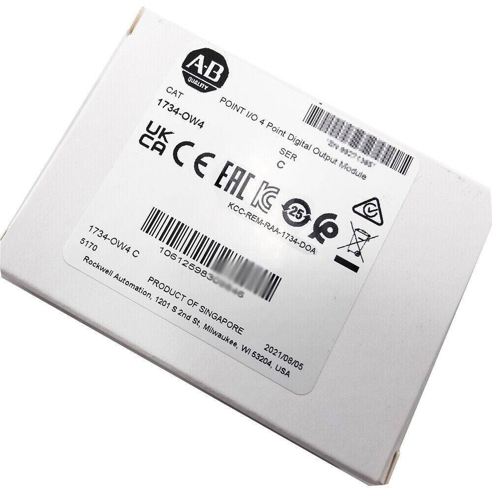 New AB 1734-OW4 POINT I/O 4 Point Digital Output Module 1734OW4 US Free Tax