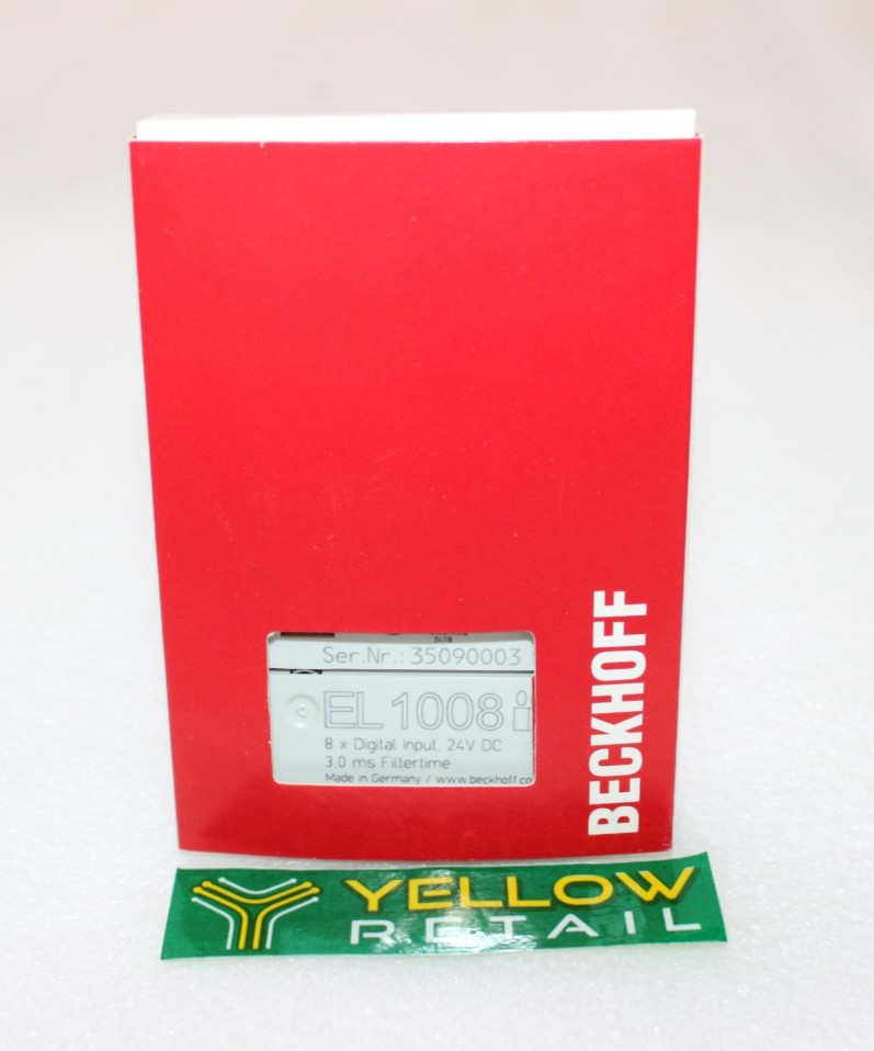 BECKHOFF EL1008 8-CHANNEL DIGITAL INPUT TERMINAL 24VDC