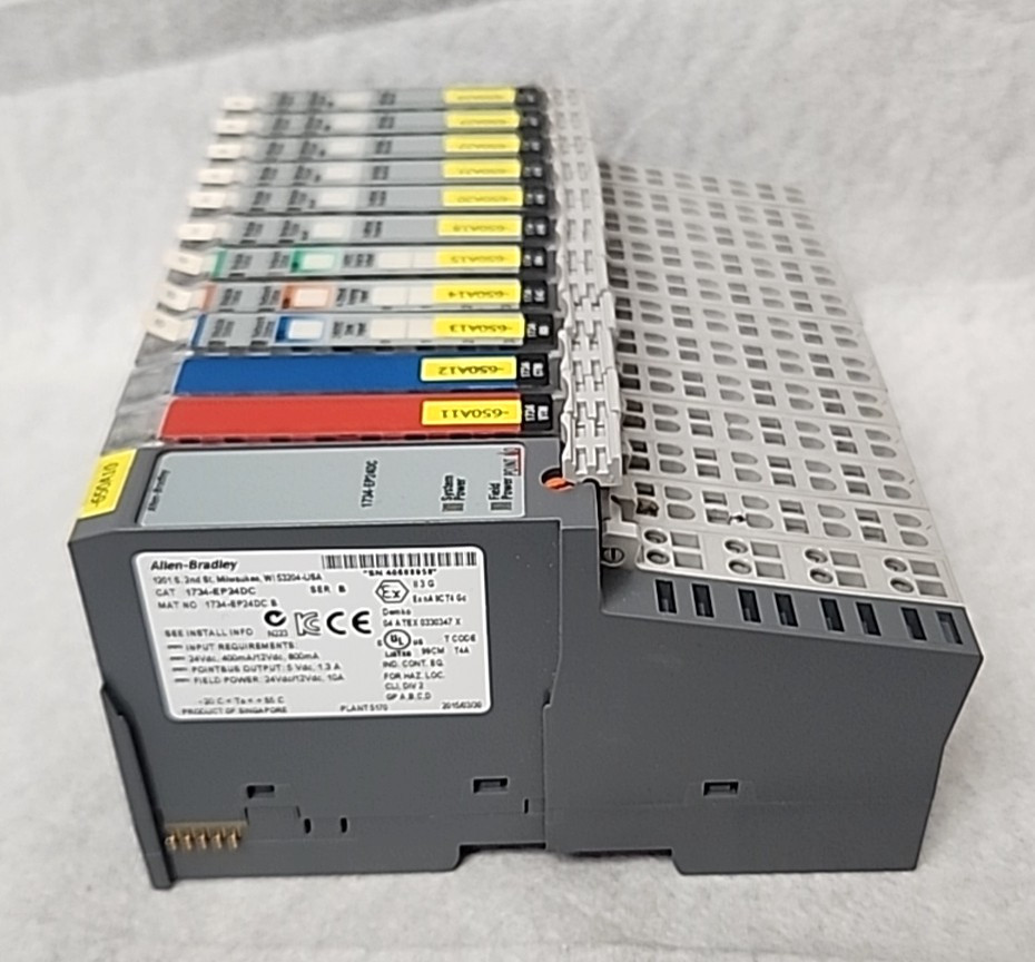 Allen-Bradley 1734-EP24DC Point I/O with Expansion Modules 1734-ARM, OB4, IE4C..
