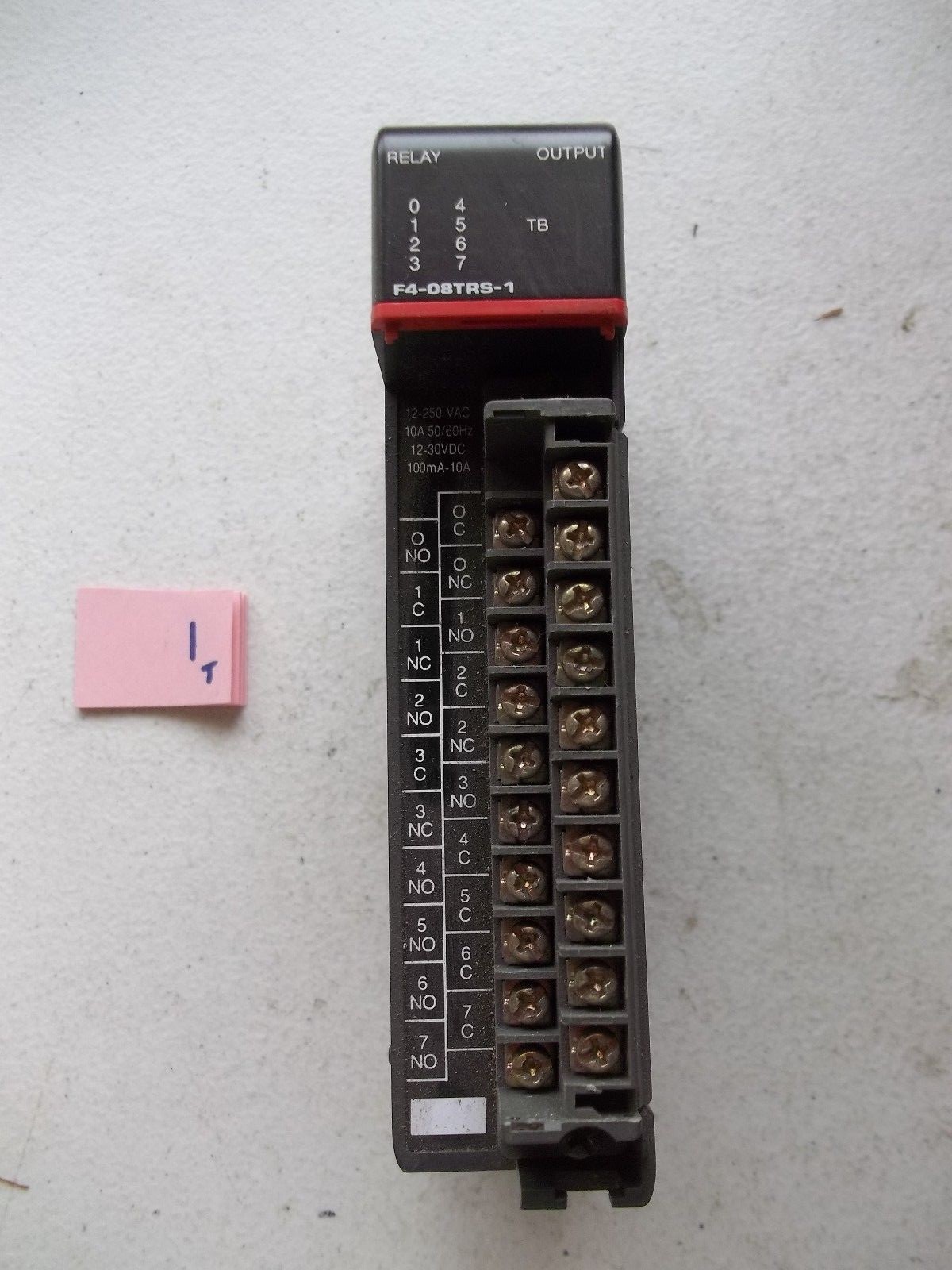 FRESH TAKEOUT FACTS OUTPUT MODULE F4-08TRS-1 (136-2)