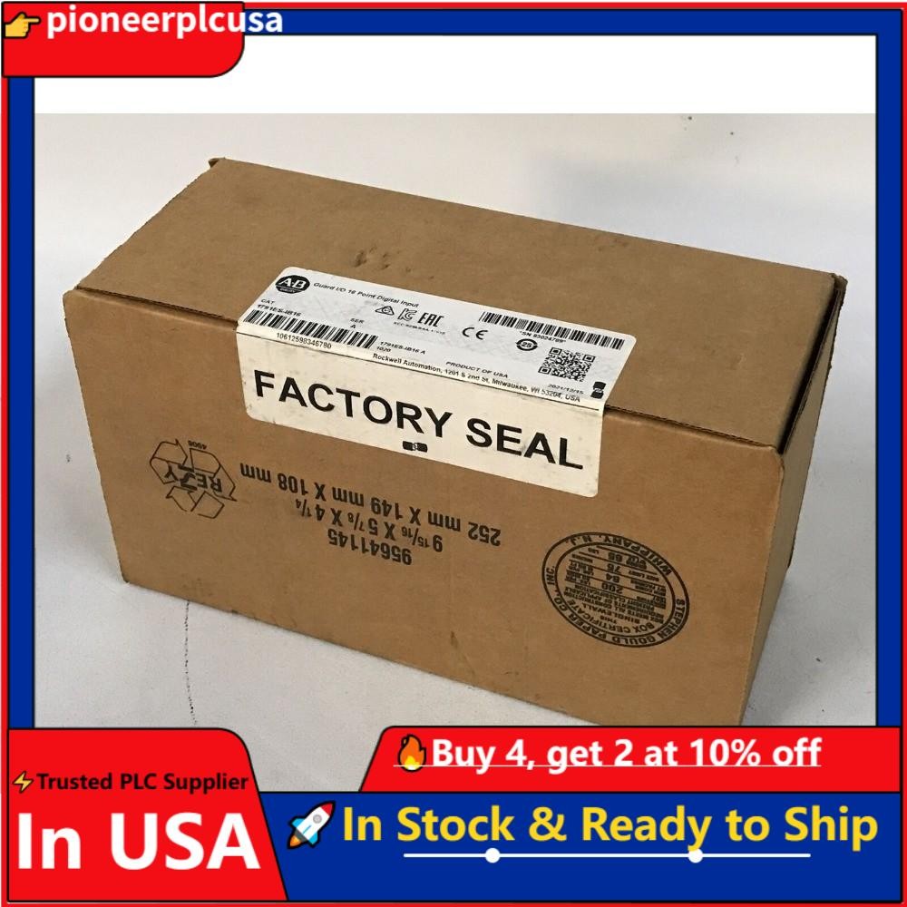 New Allen-Bradley 1791ES-IB16 CompactBlock Guard I/O 16 Point Input