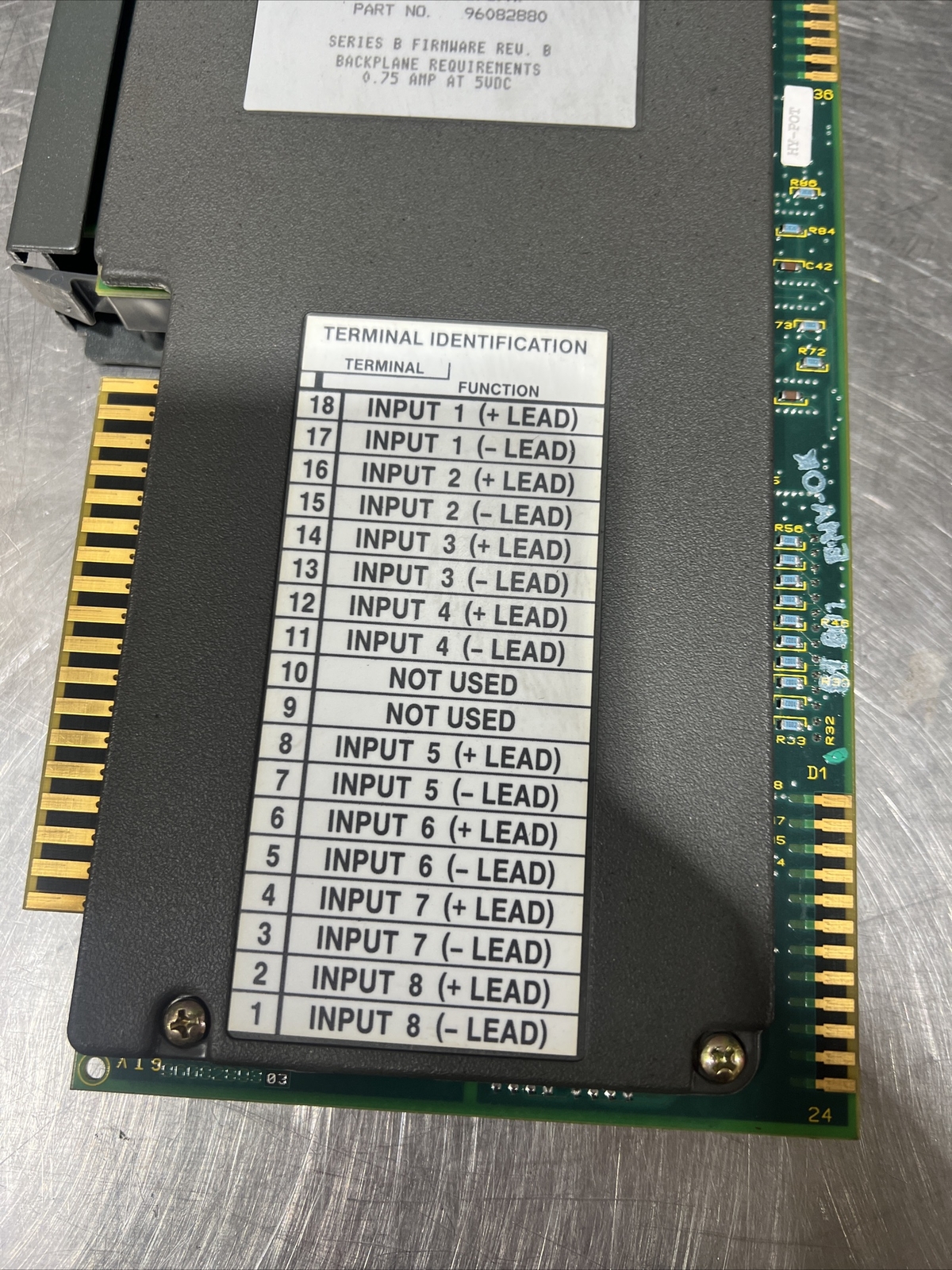 ALLEN BRADLEY 1771-IXE SERIES B PLC MODULE. Used Surplus