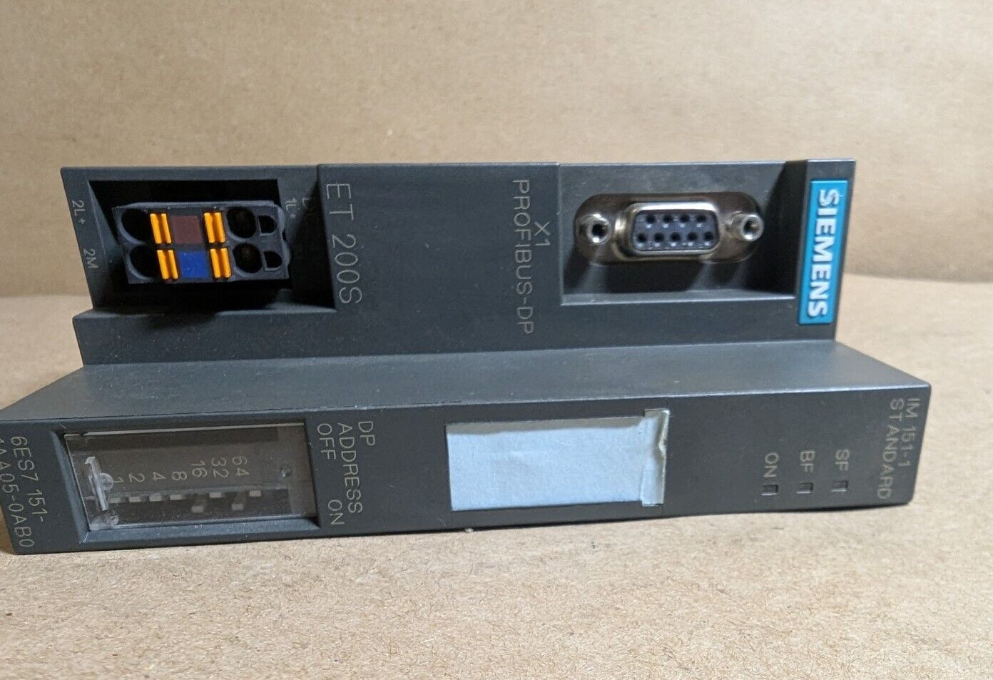 Siemens 6ES7151-1AA05-0AB0 SIMATIC DP Interface module IM 151-1 ET200S