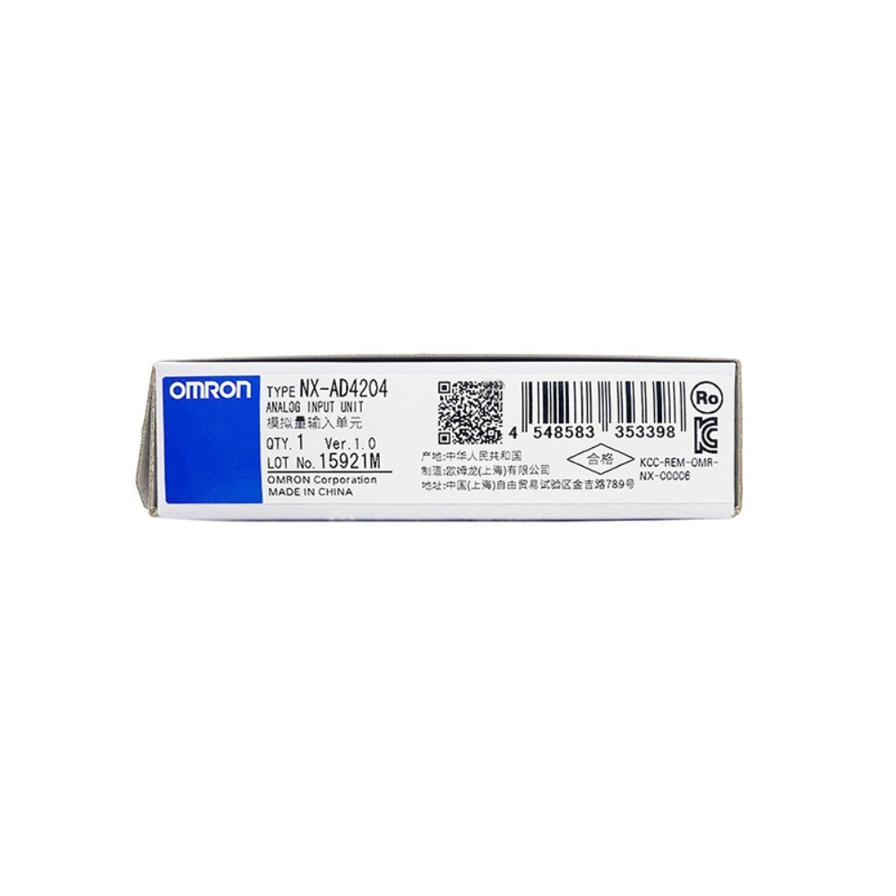 New PLC D/A Input Module NX-AD4608 NX-AD4603 NX-AD4203 NX-AD4204 NX-AD4604 OMRON