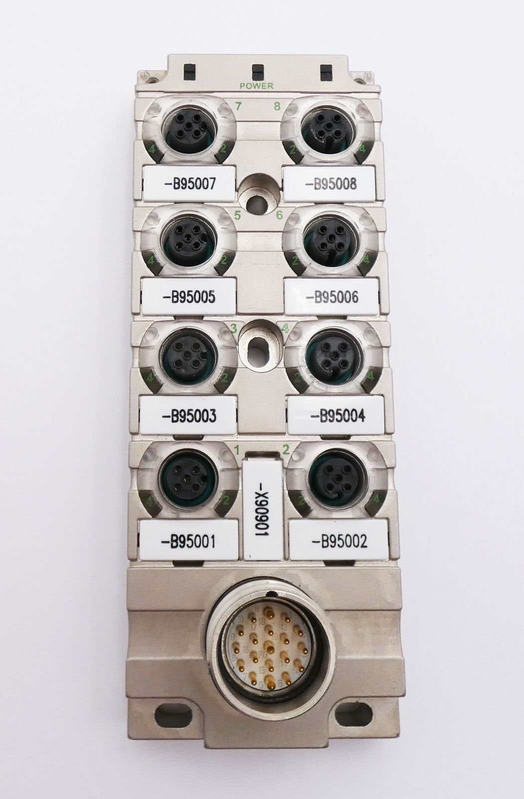 Murr Electronics Art.No. 27535 MVP12 8 Way 5 Pin Splitter -used-
