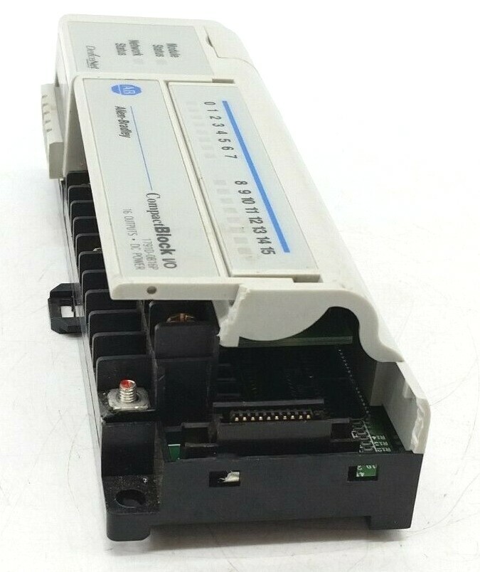 Allen-Bradley 1791D-16B0 CompactBlock I/O for DeviceNet – CRACKED PLASTIC